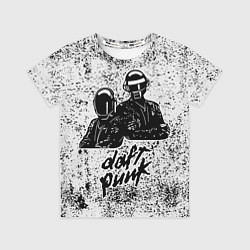 Футболка детская Daft Punk B&W, цвет: 3D-принт