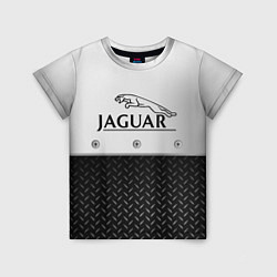 Футболка детская Jaguar Ягуар Сталь, цвет: 3D-принт