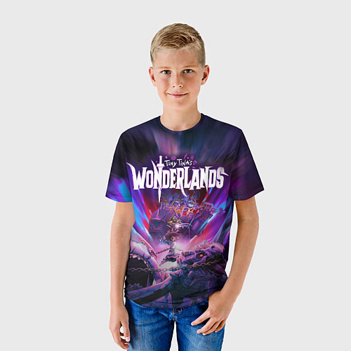 Детская футболка Monster Tiny Tinas Wonderlands / 3D-принт – фото 3