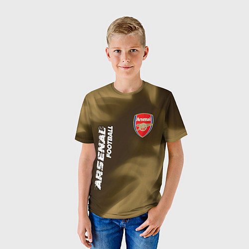 Детская футболка АРСЕНАЛ Arsenal Football Огонь / 3D-принт – фото 3