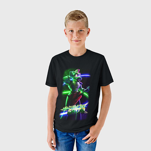 Детская футболка Five Nights at Freddys Security Breach - Аллигатор / 3D-принт – фото 3
