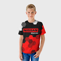 Футболка детская НИССАН Racing Графика, цвет: 3D-принт — фото 2