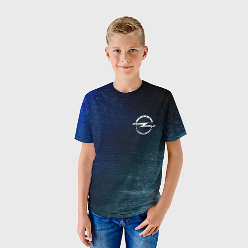 Детская футболка OPEL Графика / 3D-принт – фото 3