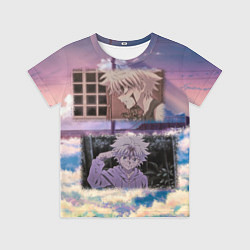 Футболка детская Киллуа Золдик Хантер х Хантер, цвет: 3D-принт