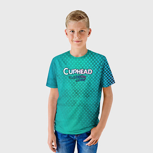 Детская футболка Cuphead / 3D-принт – фото 3