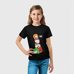 Футболка детская Южный парк персонажи - South Park, цвет: 3D-принт — фото 2