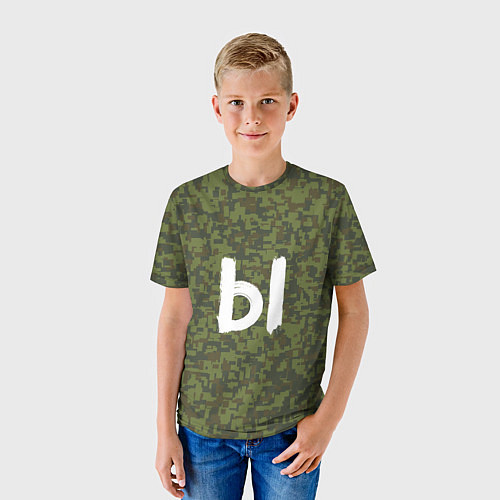 Детская футболка Буква Ы / 3D-принт – фото 3