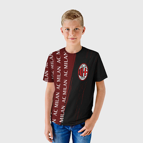 Детская футболка МИЛАН - Краска / 3D-принт – фото 3