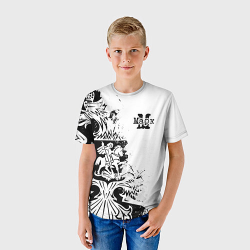 Детская футболка МАРК ГЕРБ / 3D-принт – фото 3