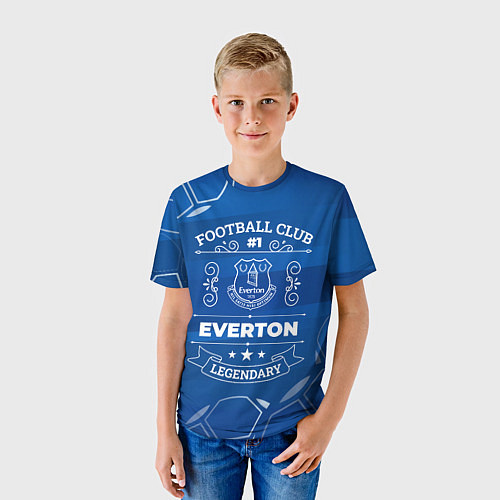 Детская футболка Everton / 3D-принт – фото 3