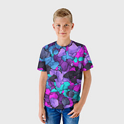 Футболка детская Магические кристаллы, цвет: 3D-принт — фото 2