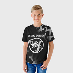 Футболка детская Eskimo Callboy - КОТ - Камуфляж, цвет: 3D-принт — фото 2