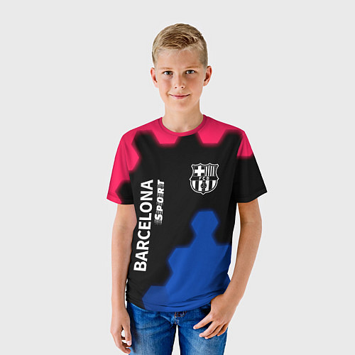 Детская футболка BARCELONA Sport - Графика / 3D-принт – фото 3