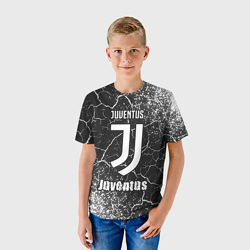 Детская футболка ЮВЕНТУС Juventus - Арт / 3D-принт – фото 3