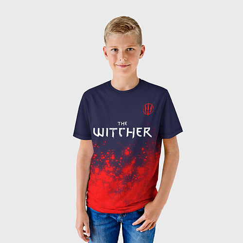 Детская футболка THE WITCHER - Арт / 3D-принт – фото 3