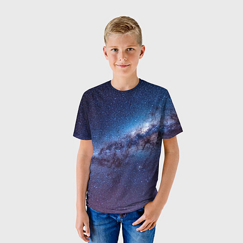 Детская футболка Космос просто космос! / 3D-принт – фото 3
