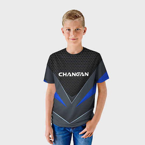 Детская футболка CHANGAN - TECHNOLOGY ARMOR / 3D-принт – фото 3