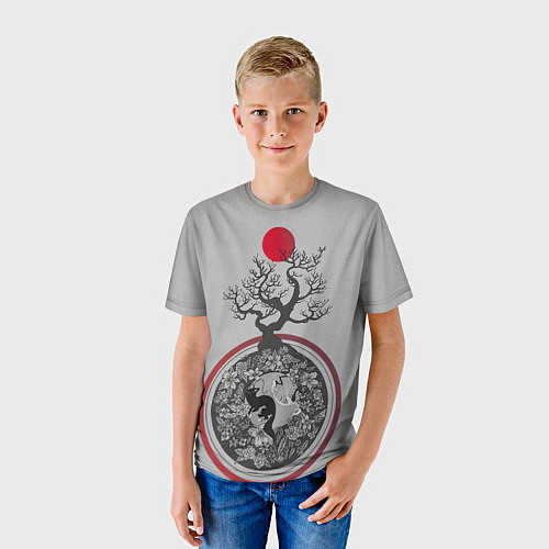 Детская футболка SAKURA planet / 3D-принт – фото 3
