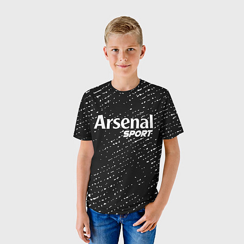 Детская футболка ARSENAL Sport Потертости / 3D-принт – фото 3