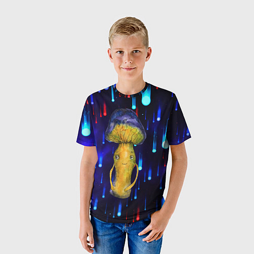 Детская футболка Гриб Fantasy / 3D-принт – фото 3