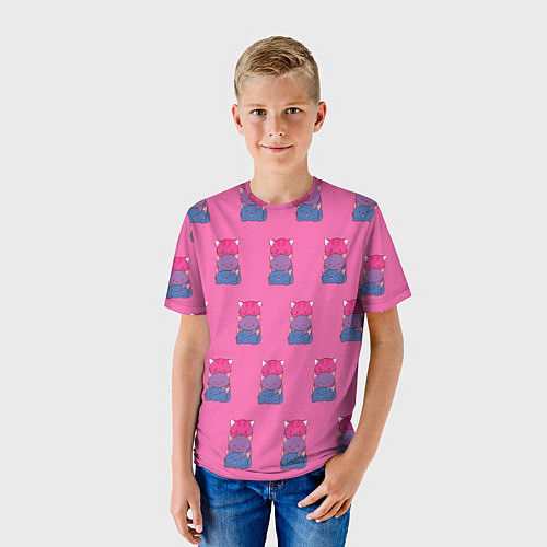 Детская футболка Котики светофоры / 3D-принт – фото 3