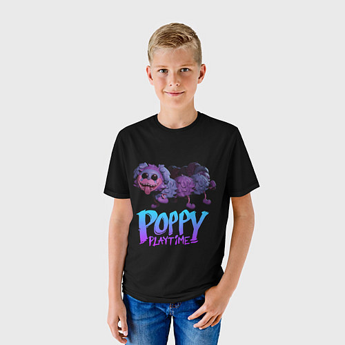 Детская футболка POPPY PLAYTIME PJ Pug-a-Pillar / 3D-принт – фото 3