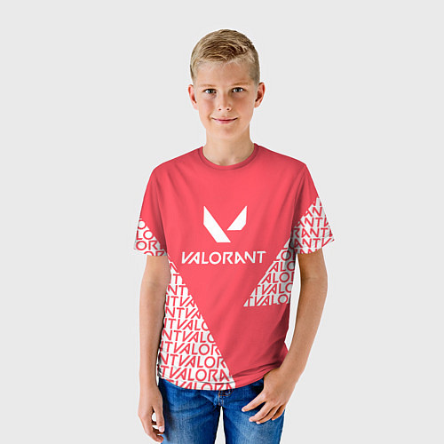 Детская футболка ВАЛОРАНТ - Valorant / 3D-принт – фото 3