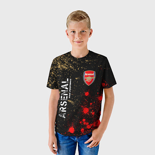 Детская футболка АРСЕНАЛ Arsenal Pro Football Краска / 3D-принт – фото 3