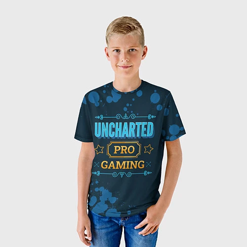 Детская футболка Uncharted Gaming PRO / 3D-принт – фото 3