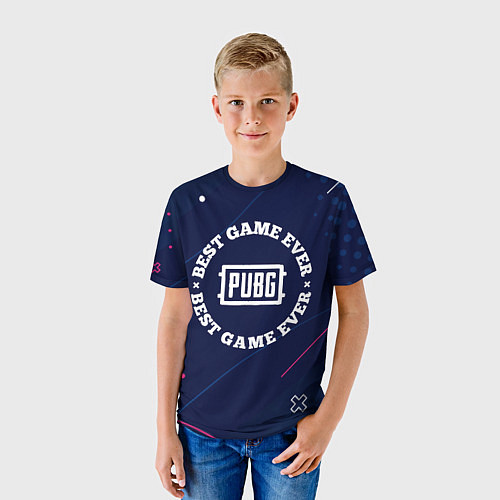 Детская футболка PUBG Лучшая Игра / 3D-принт – фото 3
