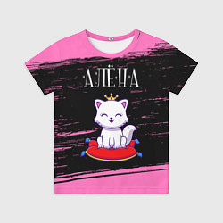 Футболка детская Алёна КОШКА Краски, цвет: 3D-принт