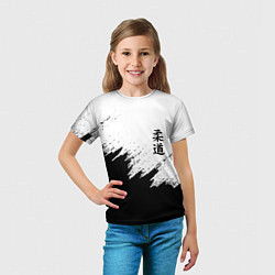 Футболка детская ДЗЮДО КУДО JUDO, цвет: 3D-принт — фото 2