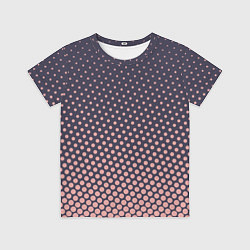 Футболка детская Паттерн в горошек, цвет: 3D-принт