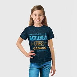 Футболка детская Игра Battlefield: PRO Gaming, цвет: 3D-принт — фото 2