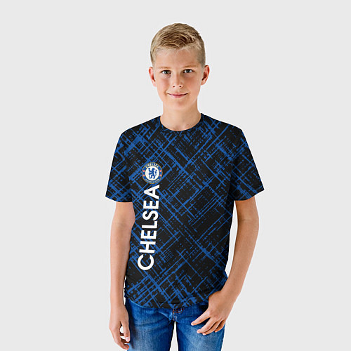 Детская футболка Челси footbal club / 3D-принт – фото 3