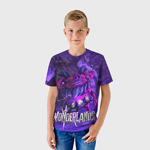 Детская футболка WONDERLANDS ОРК ТОП / 3D-принт – фото 3