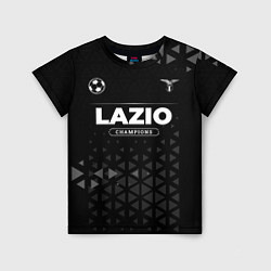 Футболка детская Lazio Champions Uniform, цвет: 3D-принт