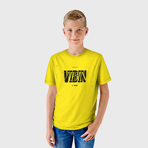 Детская футболка FORTNITE VIBIN / 3D-принт – фото 3