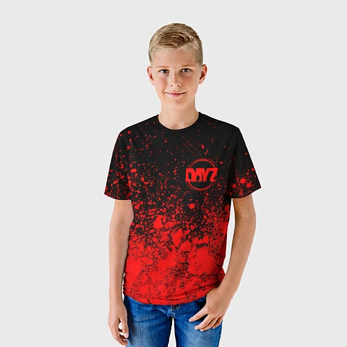 Детская футболка DAYZ - Краска FS / 3D-принт – фото 3