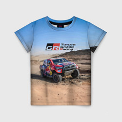 Футболка детская Toyota Gazoo Racing Rally Desert Competition Ралли, цвет: 3D-принт