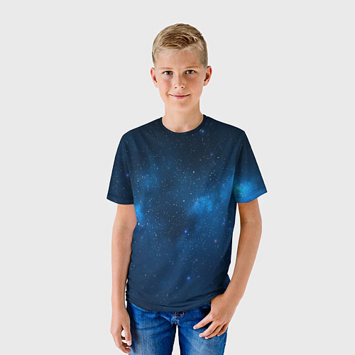 Детская футболка Космическая ночь / 3D-принт – фото 3