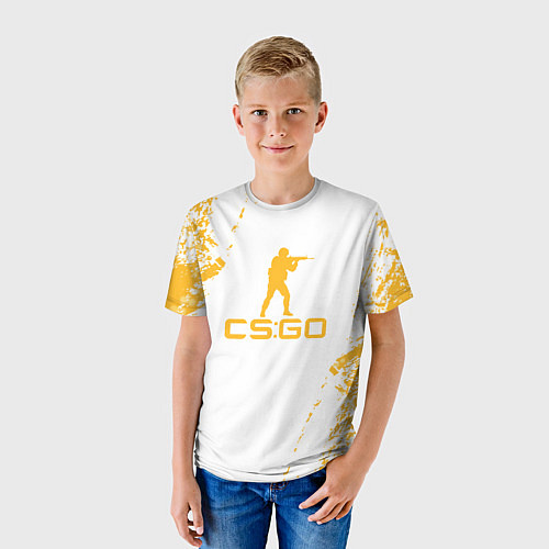Детская футболка Cs go КРАСКА / 3D-принт – фото 3