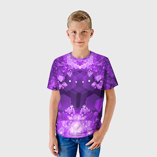 Детская футболка Crystal Galaxy / 3D-принт – фото 3