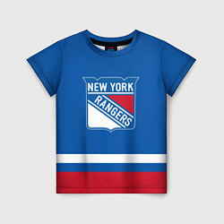 Футболка детская New York Rangers Панарин, цвет: 3D-принт