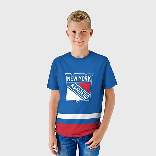 Детская футболка New York Rangers Панарин / 3D-принт – фото 3