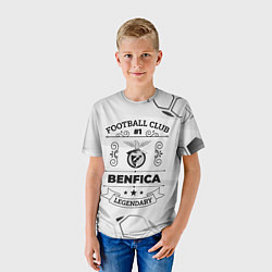 Футболка детская Benfica Football Club Number 1 Legendary, цвет: 3D-принт — фото 2