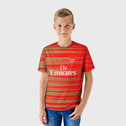 Футболка детская Arsenal fly emirates, цвет: 3D-принт — фото 2