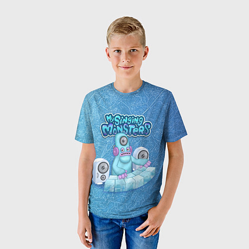 Детская футболка My singing monsters ДИДЖ Deedge / 3D-принт – фото 3