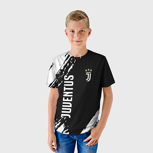 Детская футболка Fc juventus фс ювентус / 3D-принт – фото 3