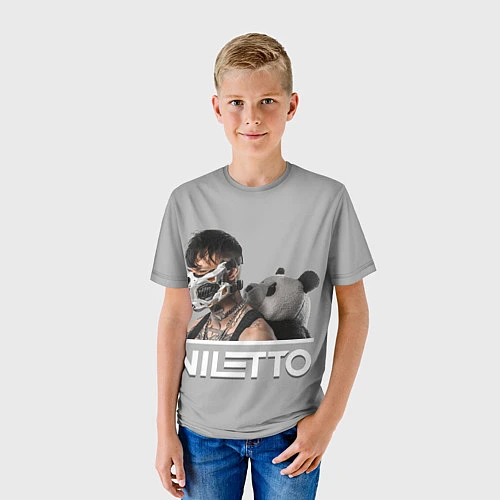 Детская футболка Нилетто - Криолит / 3D-принт – фото 3